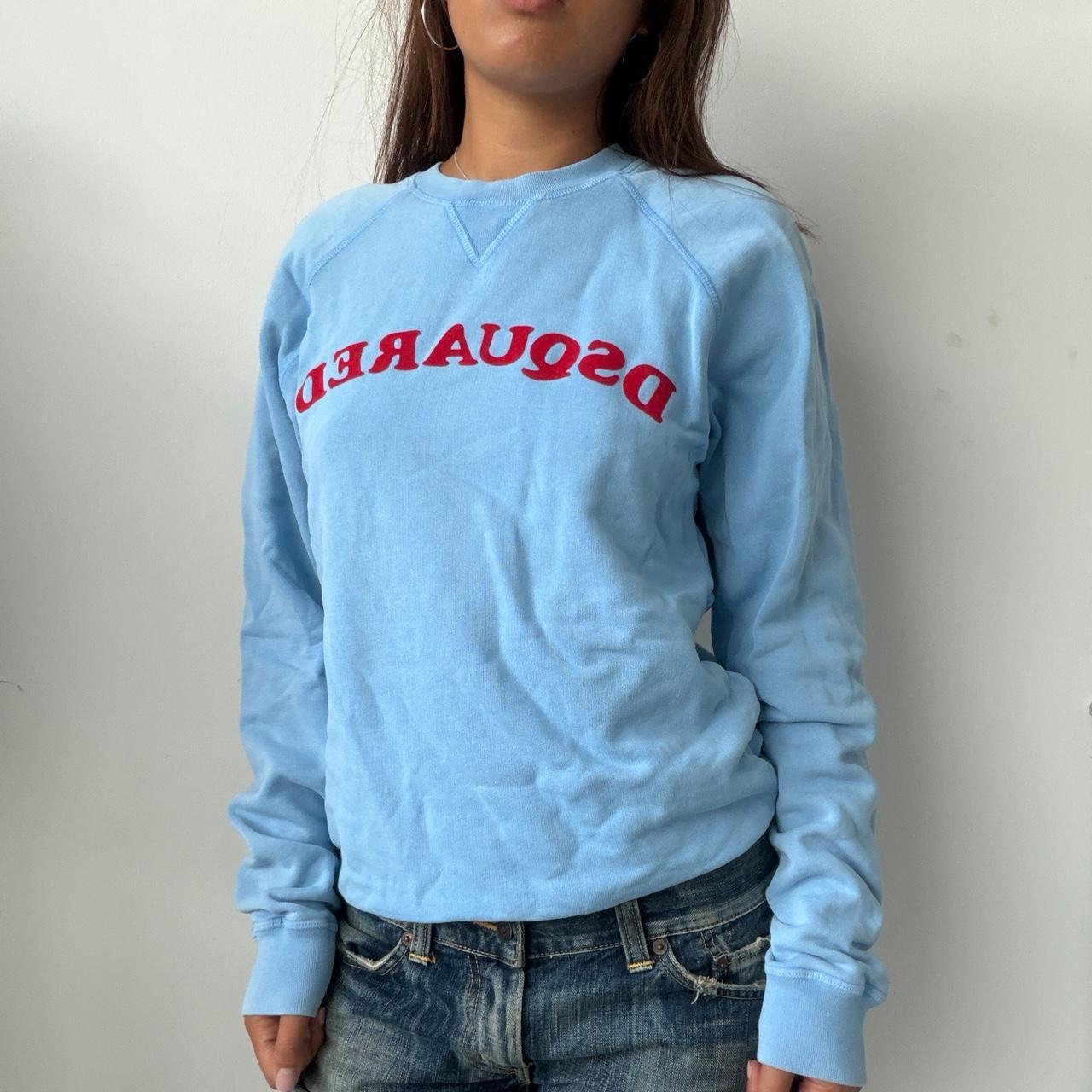 Vintage Blue D-Squared Jumper