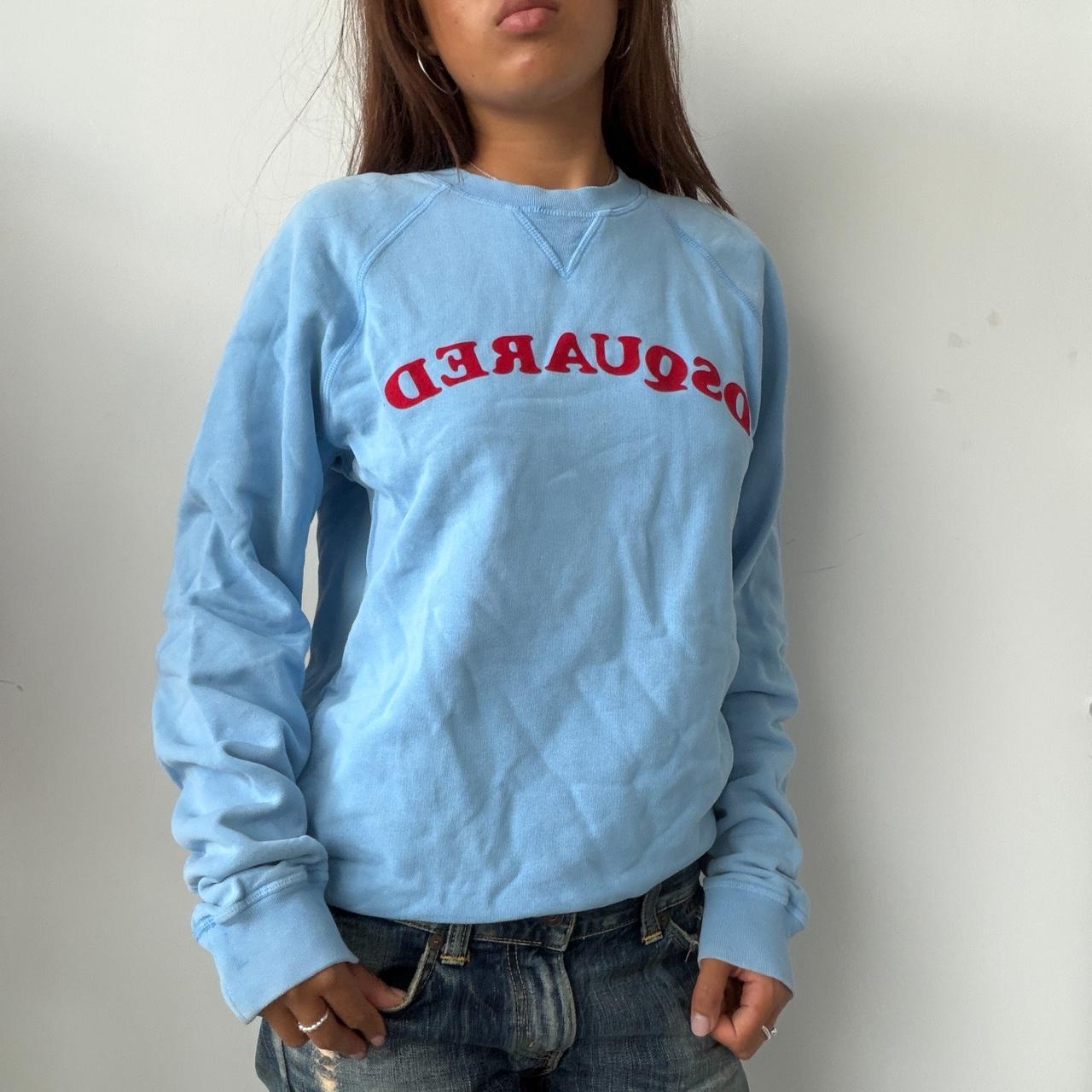 Vintage Blue D-Squared Jumper