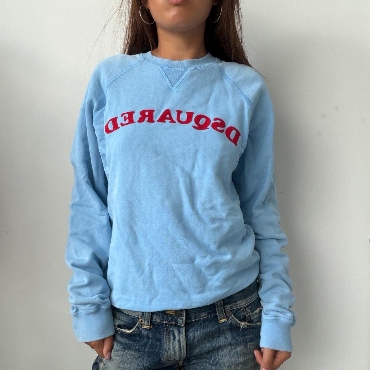 Vintage Blue D-Squared Jumper