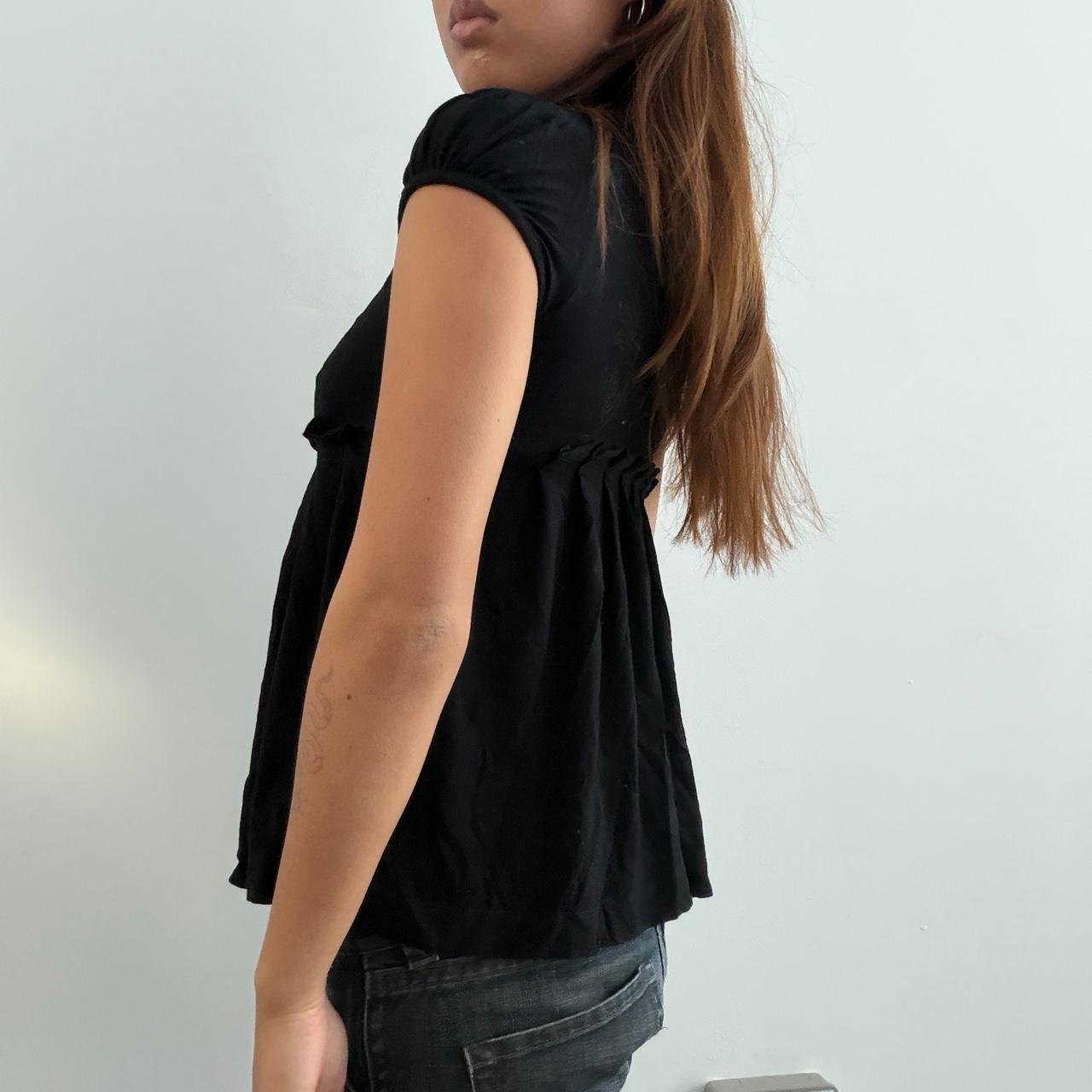 Vintage Black Cop Copine Top