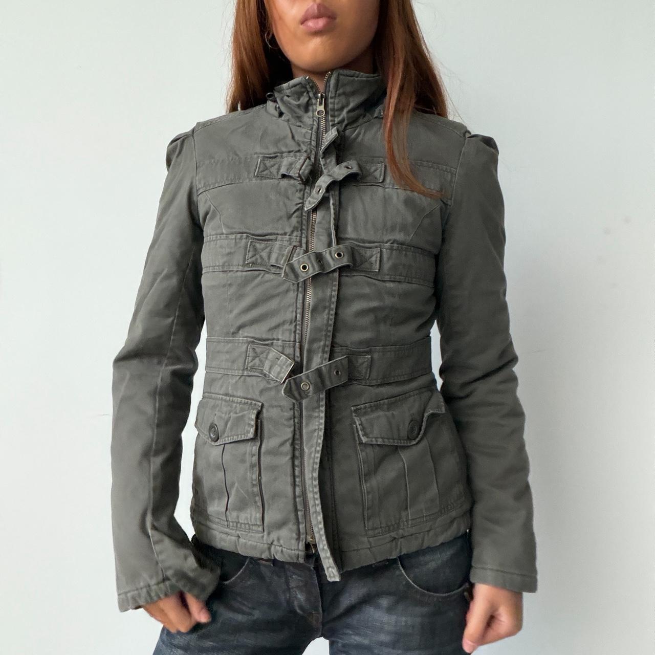 Vintage Khaki Utility Jacket