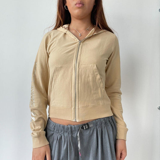 Butter Yellow Zip Up Hoodie