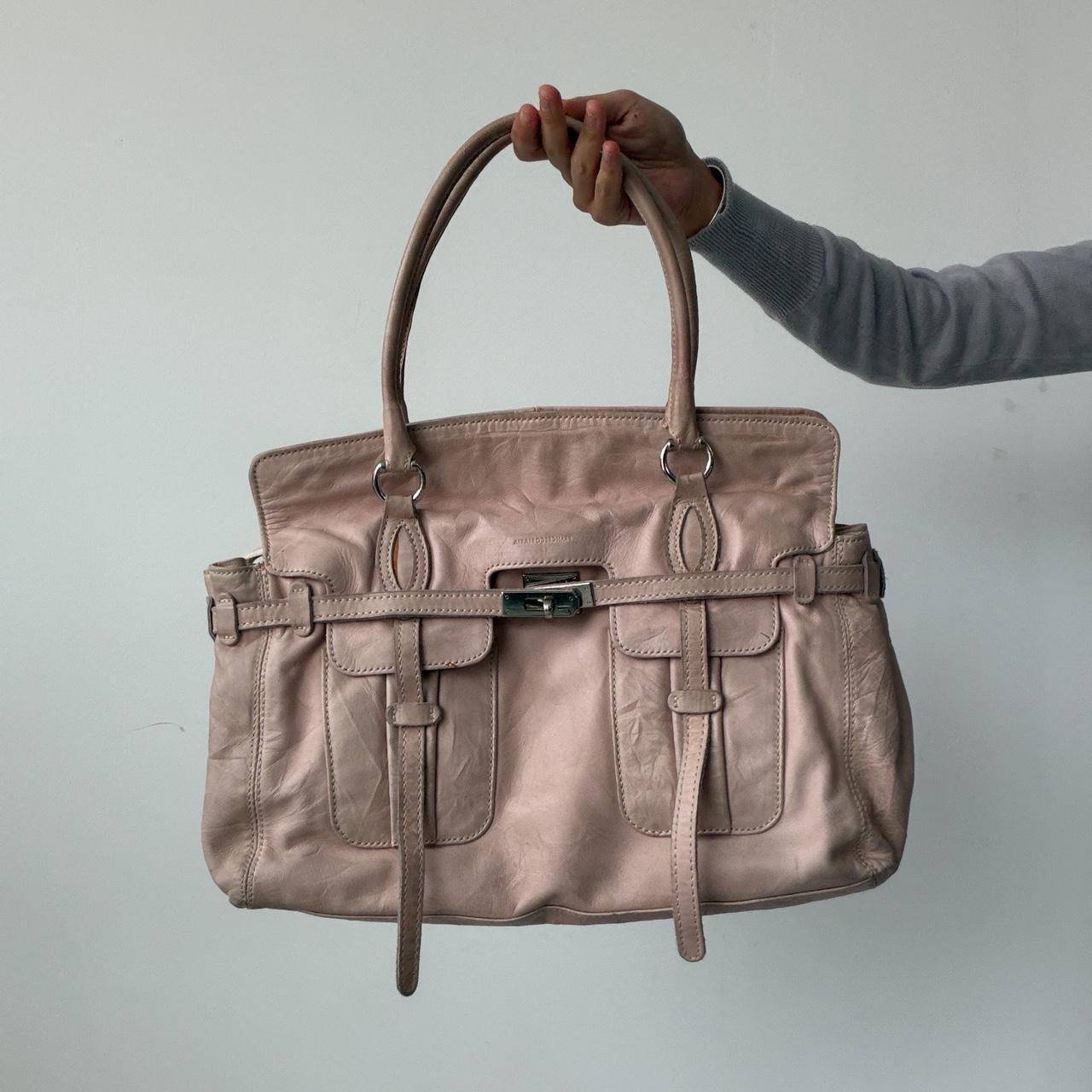 Vintage Pink Firkin Shoulder Bag